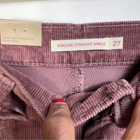 Levi's Women's High Rise Jeans - Mauve - Picture 11 of 12